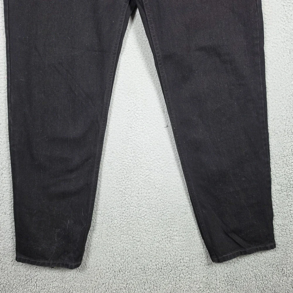 Levis Jeans Womens Size 33x34 Black Dark Wash Vintage 550 Relaxed Straight Y2K